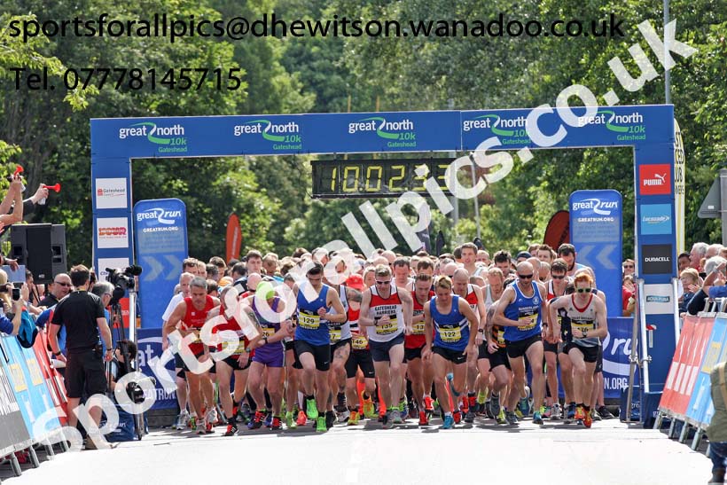 Great North 10k, Gateshead. Photo: David T. Hewitson/Sports for All Pics